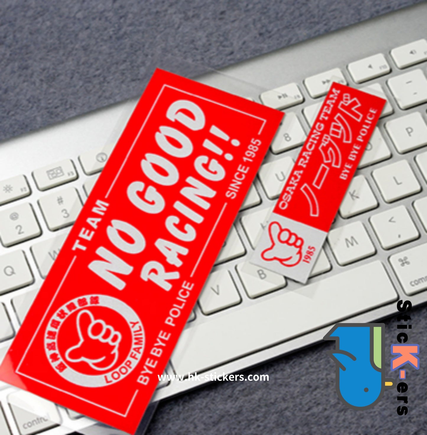 HK-SticKers 防水反光貼紙 | 日JDM創意改裝 日本大阪 OSAKA NO GOOD 反光車貼 貼紙 - HK-SticKers