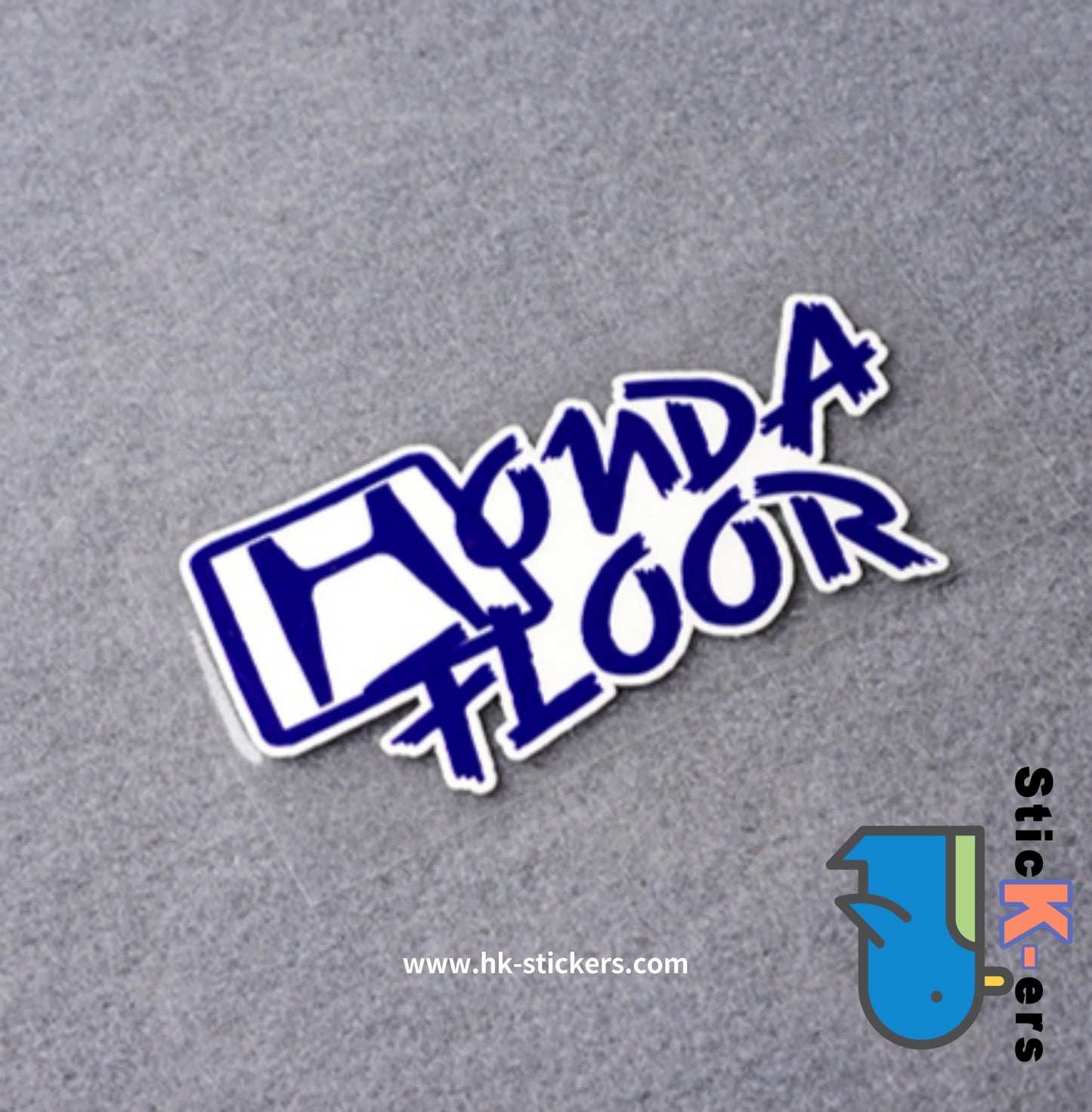 HK-SticKers 防水反光貼紙 | 改裝裝飾車貼 GK5FC1FR1FD2反光貼 JDM趣味笨田貼紙 - HK-SticKers