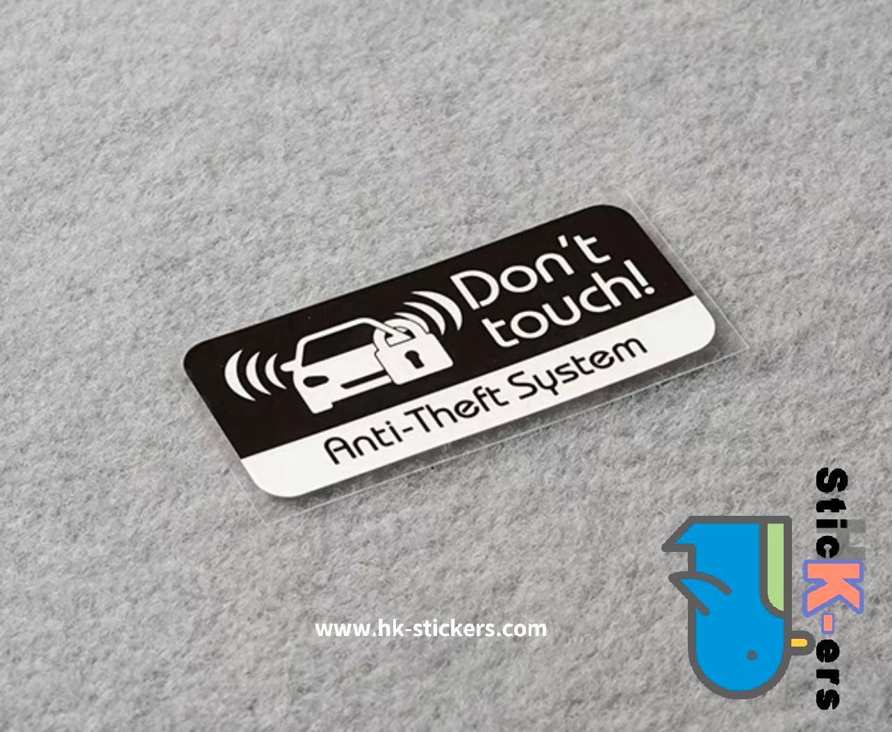 HK-SticKers 自動門汽車貼紙 | 防盜提示車貼 踢腳開啓反光貼 自動尾門提示防水貼紙 - HK-SticKers