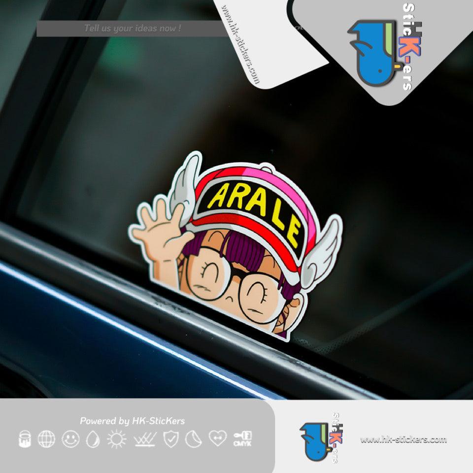 防水汽車貼紙 | HK-SticKers IQ博士創意貼紙 小雲車貼 單車 電單車 汽車划痕反光車貼 - HK-SticKers