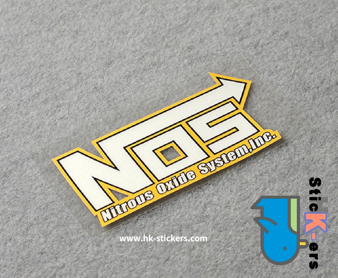 HK-SticKers 防水反光貼紙 | NOS氮氣改裝貼紙 滅火筒裝飾反光貼 氣動避震氣罐車貼 - HK-SticKers