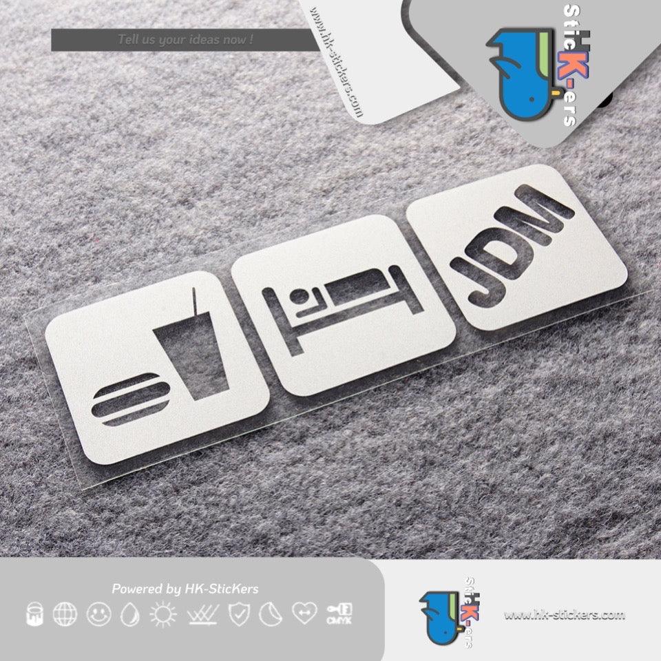 HK-SticKers 防水反光貼紙 | JDM搞怪 裝飾反光貼 防水個性車貼 - HK-SticKers