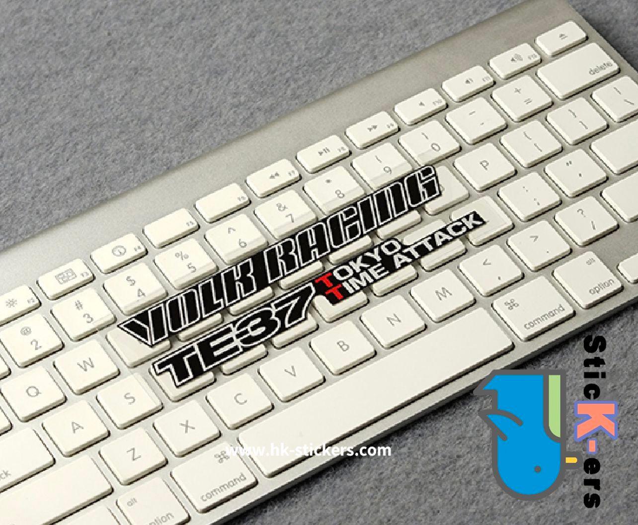 HK-SticKers 防水反光貼紙 | TE輪爪裝飾車貼 TTA東京時間競速定制車貼 輪轂反光貼 - HK-SticKers