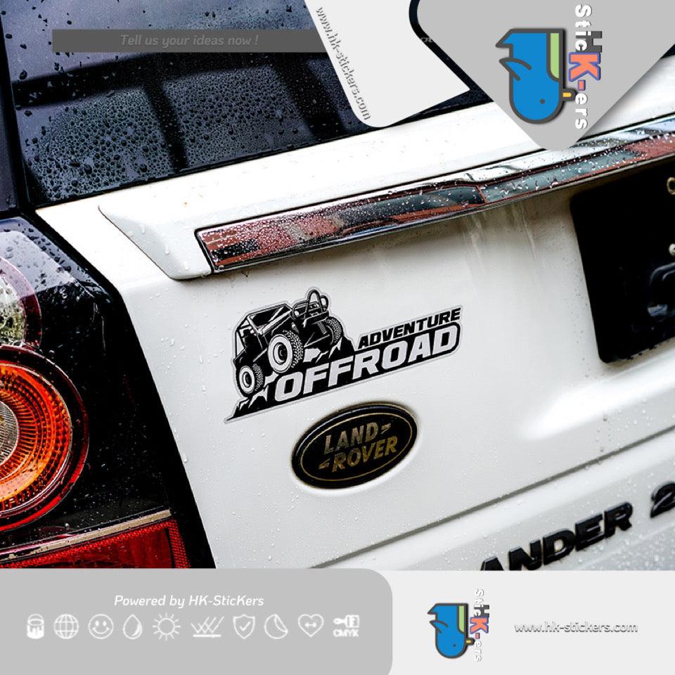 汽車貼紙 | HK-SticKers 山系越野一族4x4貼紙吉普車jEEP車貼裝飾防水反光車貼紙 - HK-SticKers
