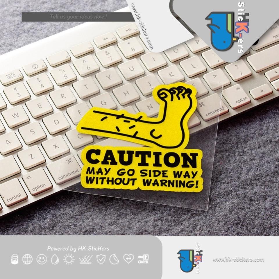 HK-SticKers 防水反光貼紙 | 橫行霸道提示貼紙 不經意超車車貼 車身划痕遮擋反光貼 - HK-SticKers