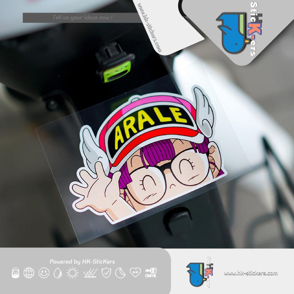防水汽車貼紙 | HK-SticKers IQ博士創意貼紙 小雲車貼 單車 電單車 汽車划痕反光車貼 - HK-SticKers