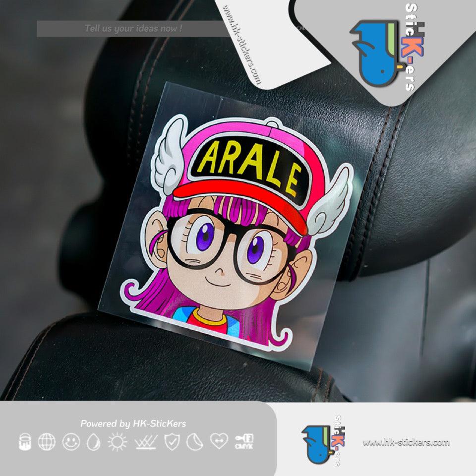 防水汽車貼紙 | HK-SticKers IQ博士創意貼紙 小雲車貼 單車 電單車 汽車划痕反光車貼 - HK-SticKers