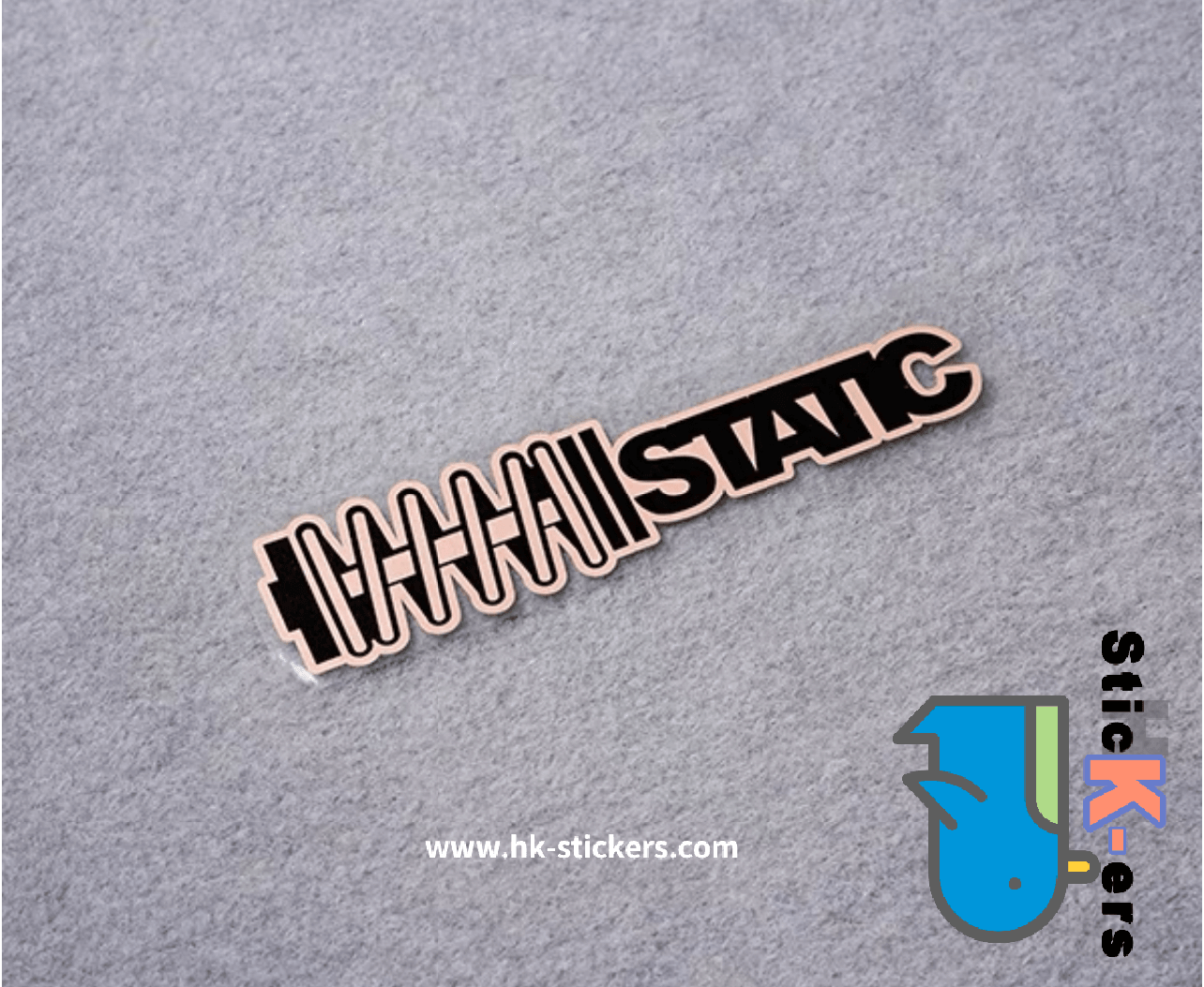 HK-SticKers 防水反光貼紙 | HF貼紙 日版絞牙裝飾車貼 改裝避震反光貼 - HK-SticKers