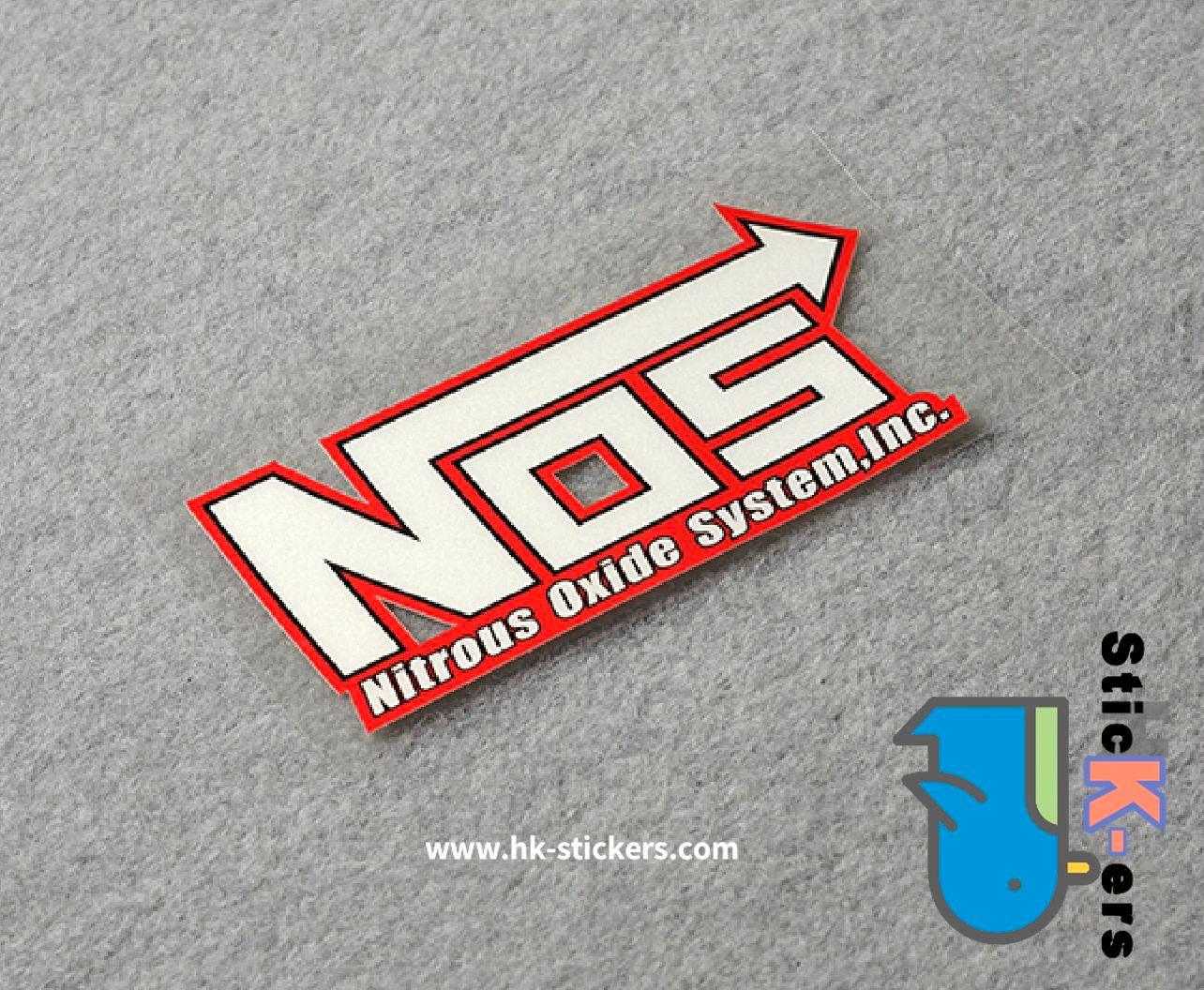 HK-SticKers 防水反光貼紙 | NOS氮氣改裝貼紙 滅火筒裝飾反光貼 氣動避震氣罐車貼 - HK-SticKers