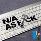 HK-SticKers 防水反光貼紙 | JDM創意文字貼紙 鍛造活塞車貼 NA車窗玻璃 反光貼 - HK-SticKers