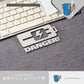 HK-SticKers 防水反光貼紙 | 原創純電車貼紙 創意充電口裝飾車貼 100%滿電反光貼 - HK-SticKers