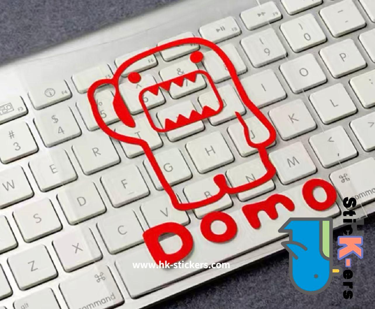 HK-SticKers 防水反光貼紙 | JDM卡通貼紙 DOMO多摩君車貼 賽車吉祥物裝飾反光貼 - HK-SticKers