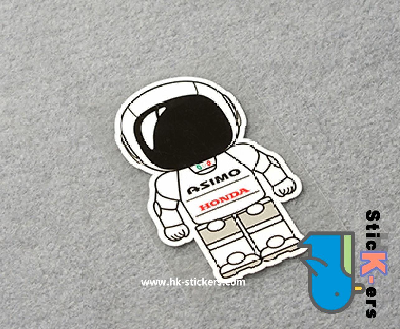 HK-SticKers 防水反光貼紙 | GK5機械人貼紙 FC1大愛定制車貼 三角窗前後檔反光貼 - HK-SticKers