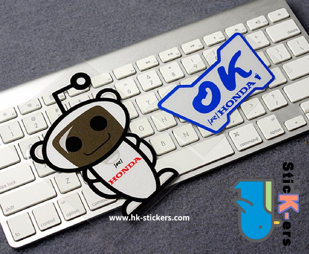 HK-SticKers 防水反光貼紙 | 車身裝飾車貼 阿西莫機器人OK定制反光貼 - HK-SticKers