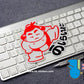 HK-SticKers 防水反光貼紙 | JDM創意改裝 日本相撲手 大排量 反光車貼 貼紙 - HK-SticKers