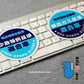 HK-SticKers 防水反光貼紙 | 日本本土版貼紙 汽車排放排出適合車反光貼 後檔車貼 - HK-SticKers