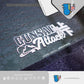 HK-SticKers 防水反光貼紙 | 山路競速車身裝飾貼紙 創意文字車貼 前後擋JDM反光貼 - HK-SticKers
