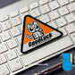 HK-SticKers 防水反光貼紙 | 日版創意車貼 卡通幸運貓貼紙 三角警示發光貼 - HK-SticKers
