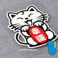 HK-SticKers 防水反光貼紙 | JDM創意車貼 幸運貼紙 招財貓內飾反光貼 - HK-SticKers