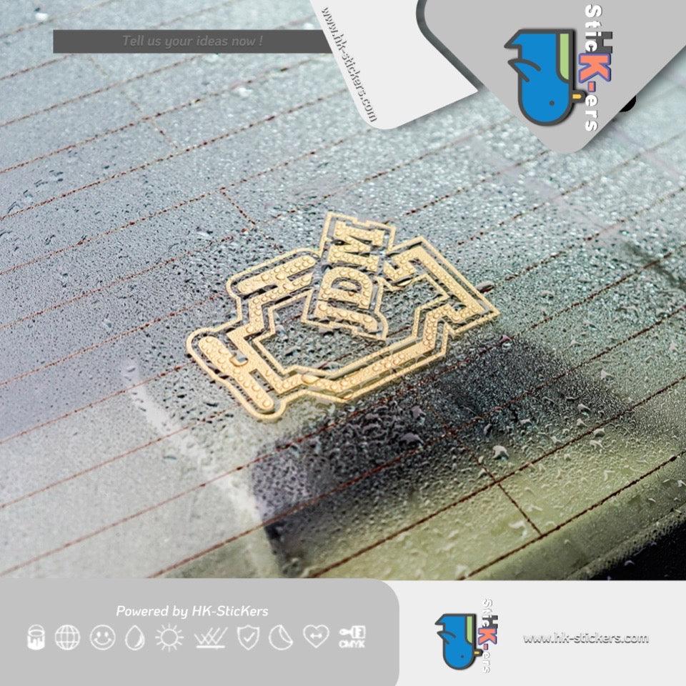 HK-SticKers 防水反光貼紙 | 搭載日本引擎貼紙 日規發動機移植車貼 JDM改裝反光貼貼 - HK-SticKers