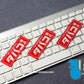 HK-SticKers 防水反光貼紙 | 車內禁止吸煙貼紙 內飾車窗禁煙車貼 no smoking反光貼 - HK-SticKers