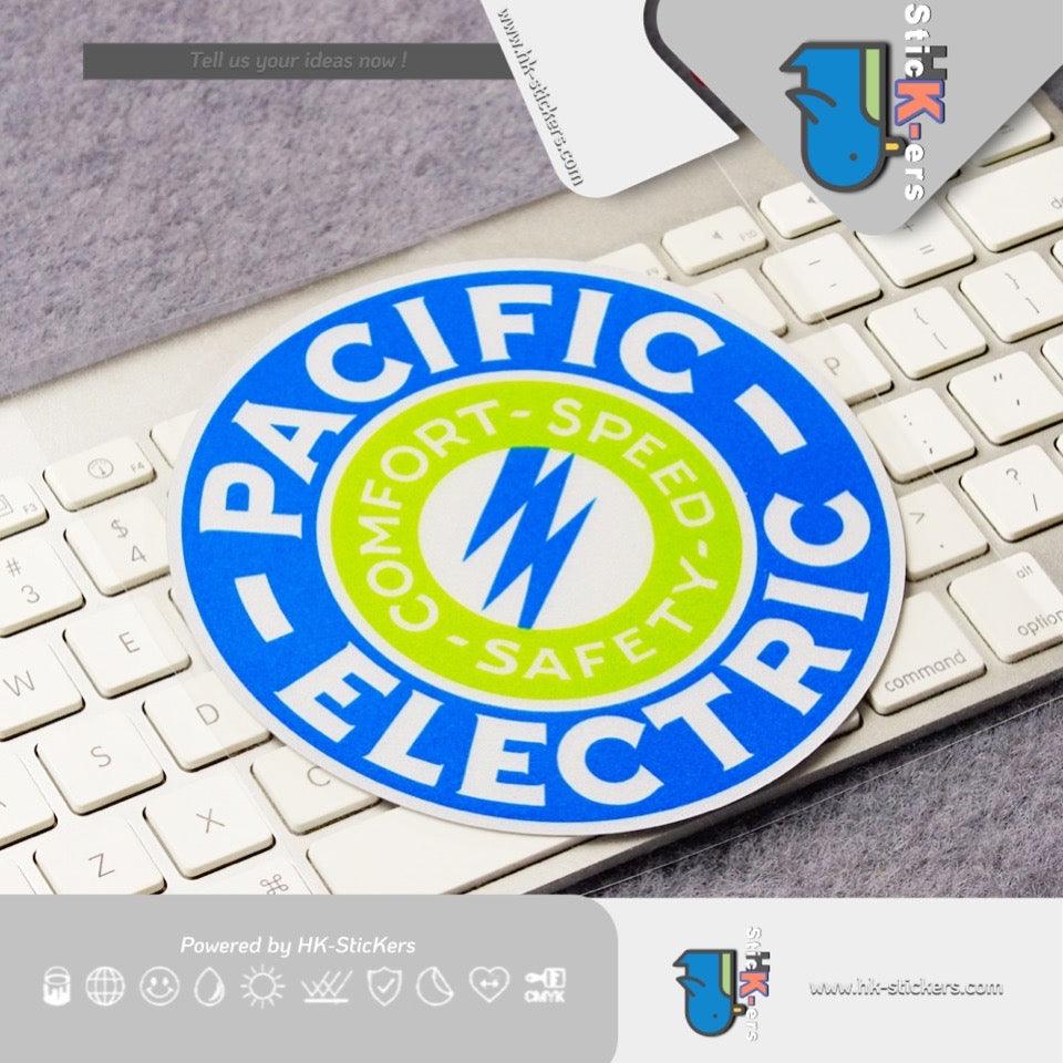 HK-SticKers 防水反光貼紙 | 電力公司貼紙 新能源車反光貼  充電口裝飾防水車貼 - HK-SticKers