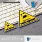 HK-SticKers 防水反光貼紙 | JDM車貼 小心夾手提示貼紙 carb master創意反光貼 - HK-SticKers