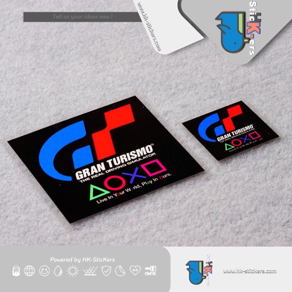 HK-SticKers 防水反光貼紙 | PS5遊戲定制創意車貼 GT賽車game貼紙 車身裝飾反光貼 - HK-SticKers