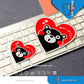 HK-SticKers 防水反光貼紙 | 吉祥物 熊本 心形 有誰在嗎 趣味可愛 反光車貼 貼 - HK-SticKers
