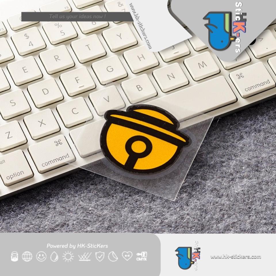HK-SticKers 防水反光貼紙 | 叮噹車貼 可愛搞笑卡通新手貼汽車電車頭盔反光貼 - HK-SticKers