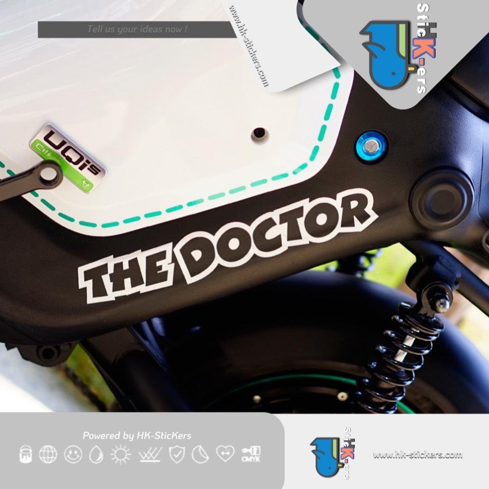 HK-SticKers 防水反光貼紙 | 貼紙 THE DOCTOR文字車貼 車身裝飾反光貼 - HK-SticKers