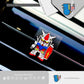 HK-SticKers 防水反光汽車貼紙 | 動漫高達汽車貼紙 可愛電動車貼 三角窗個性划痕防水反光汽車貼紙 - HK-SticKers