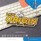 HK-SticKers 防水反光貼紙 | 日本風格  LOW ORIGIN 低趴 姿態 個性 反光車貼 香港貼紙 - HK-SticKers