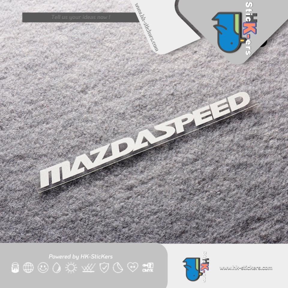 HK-SticKers 防水反光貼紙 | 柱燈眉貼紙 後視鏡車貼 Mazda內飾反光貼 - HK-SticKers