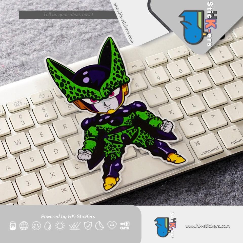 HK-SticKers 防水反光貼紙 | 卡通車貼 弗利薩划痕遮蓋貼紙 沙魯創意裝飾反光貼 - HK-SticKers