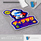 HK-SticKers 防水反光貼紙 | 掘金人貼紙 經典遊戲機像素車貼 淘金者划痕遮蓋反光貼 - HK-SticKers