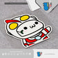 HK-SticKers 防水反光貼紙 | 可愛卡通亂入貼紙 超人車貼 油箱蓋裝飾反光貼 - HK-SticKers
