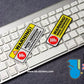 HK-SticKers 防水反光貼紙 | 車內趣味貼紙 手動黨裝飾車貼  手波汽車內飾反光貼 - HK-SticKers