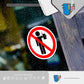 防水汽車貼紙 | HK-SticKers 請勿自拍貼紙禁止拍照車貼 創意不能和我車輛拍照反光貼 - HK-SticKers