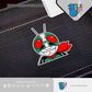 HK-SticKers 防水反光汽車貼紙 | 蒙面騎士卡通情懷車貼 摩托車前擋貼紙 汽車三角窗超人反光貼 - HK-SticKers