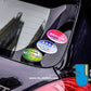 HK-SticKers 防水反光貼紙 | 車輛警示 日本本土排放標準 GK5 後窗 反光車貼 貼紙 - HK-SticKers
