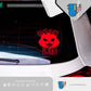HK-SticKers 防水反光貼紙 | JDM卡通車貼 狂怒貓出發車貼 後擋玻璃車身裝飾反光貼 - HK-SticKers