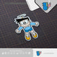 HK-Stickers 汽車貼紙｜可愛卡通貼紙機器貓電動車貼汽車玻璃行李箱防水汽車反光貼 - HK-SticKers
