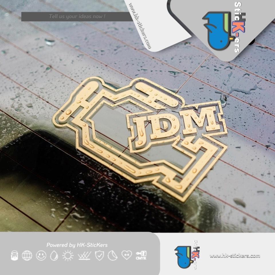 HK-SticKers 防水反光貼紙 | 搭載日本引擎貼紙 日規發動機移植車貼 JDM改裝反光貼貼 - HK-SticKers