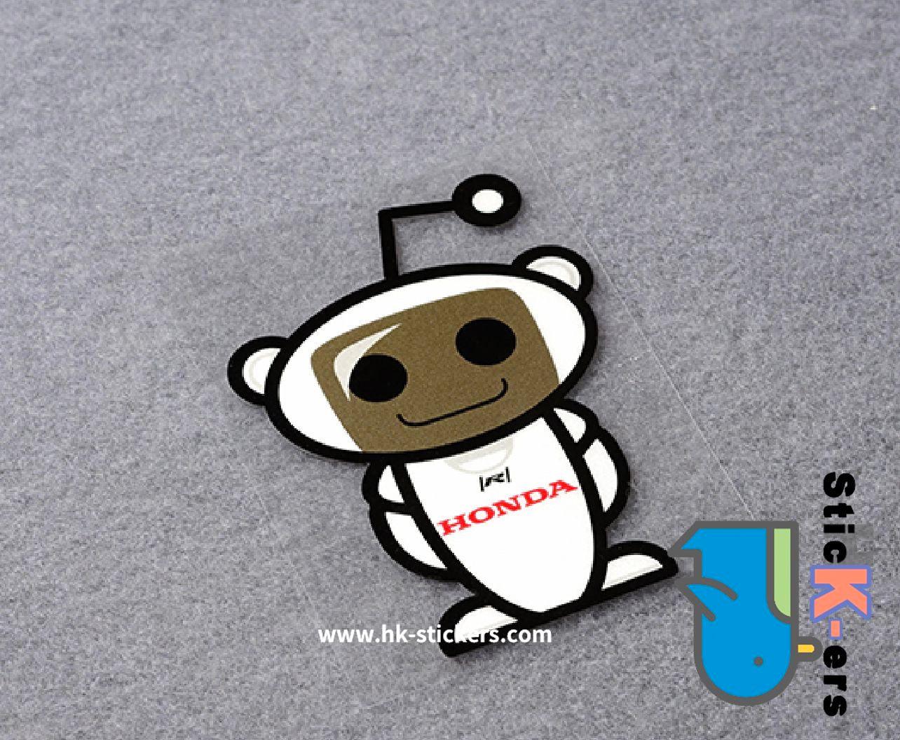 HK-SticKers 防水反光貼紙 | 車身裝飾車貼 阿西莫機器人OK定制反光貼 - HK-SticKers