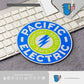 HK-SticKers 防水反光貼紙 | 電力公司貼紙 新能源車反光貼  充電口裝飾防水車貼 - HK-SticKers