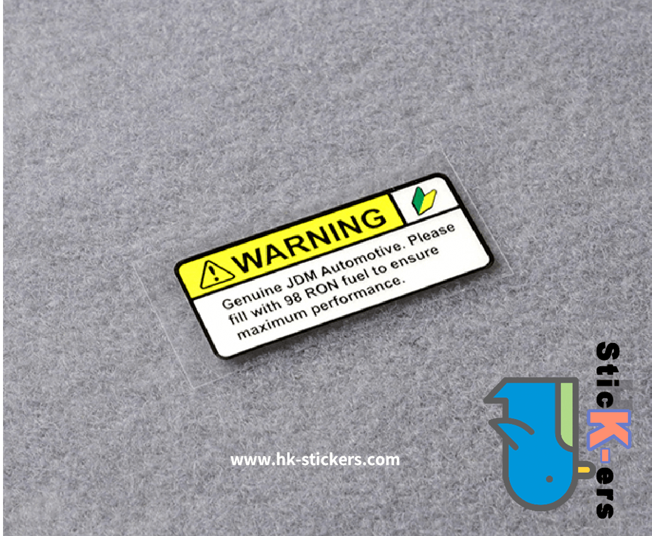 HK-SticKers 防水反光貼紙 | JDM 車輛改裝 新手 個性裝飾 內飾貼  反光車貼 貼紙 - HK-SticKers