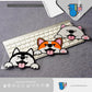 HK-SticKers 防水反光貼紙 | 可愛柯基車貼 哈士奇卡通貼紙 創意寵物划痕遮蓋反光貼 - HK-SticKers