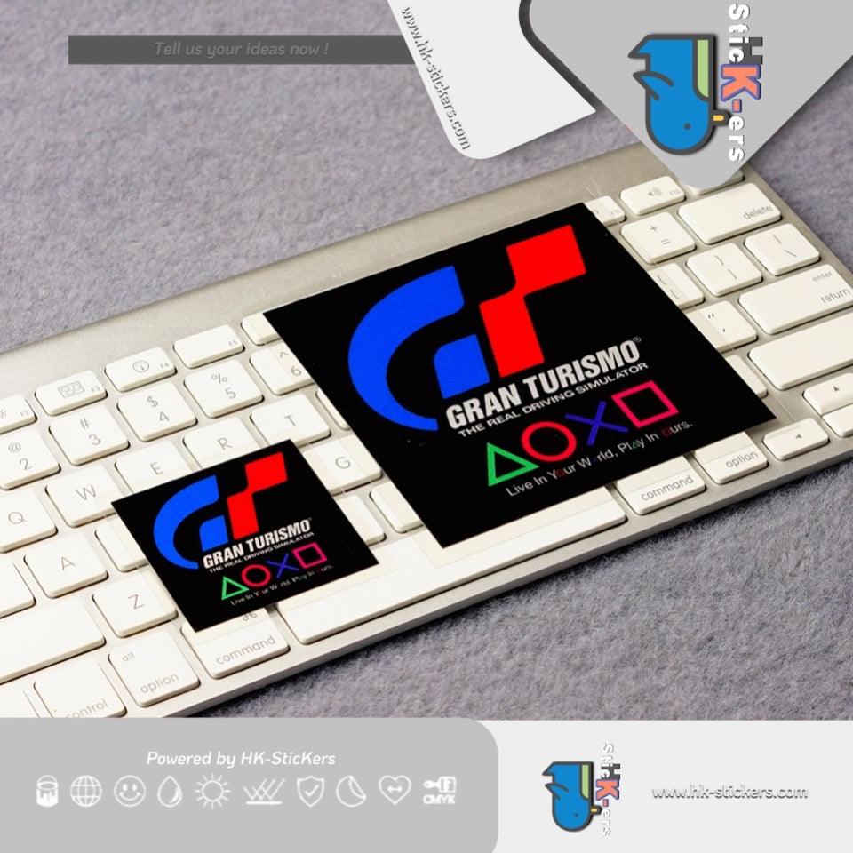 HK-SticKers 防水反光貼紙 | PS5遊戲定制創意車貼 GT賽車game貼紙 車身裝飾反光貼 - HK-SticKers
