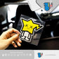 HK-SticKers 防水反光貼紙 | 潮牌星星吉祥物貼紙 個性汽車玻璃包圍創意划痕遮蓋反光貼 - HK-SticKers